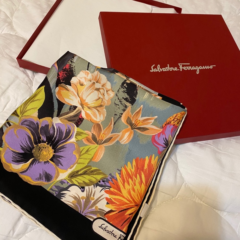 New In Box - Ferragamo Scarf